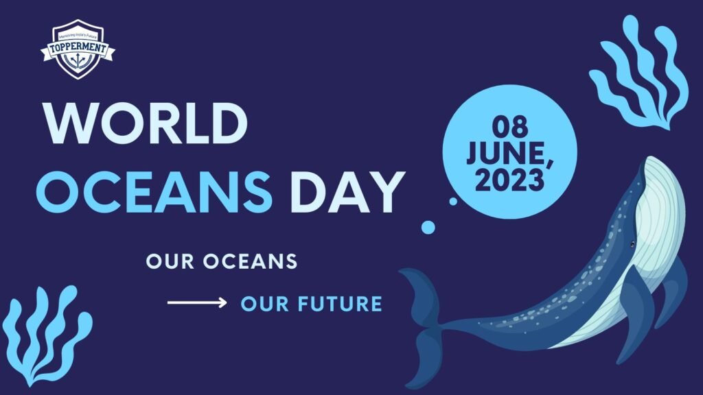 World Oceans Day Protecting Our Blue TM Special TopperMent